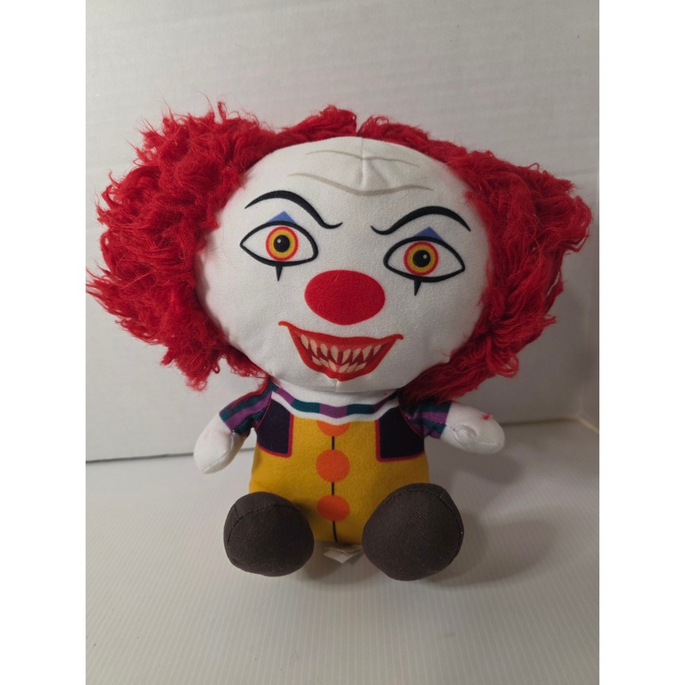 2019 Pennywise IT Plush Toy Factory Big‎ Head Clown Horror Movie Doll
